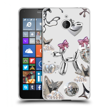 Пластиковый чехол на Microsoft Lumia 640 XL с принтом Y2K