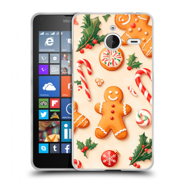 Пластиковый чехол на Microsoft Lumia 640 XL с принтом Новый год Пластиковый чехол на Microsoft Lumia 640 XL с принтом Новый год