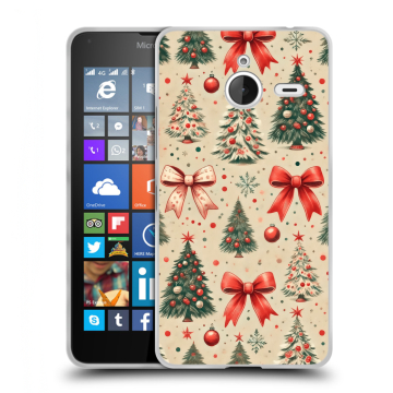 Пластиковый чехол на Microsoft Lumia 640 XL с принтом Новый год Пластиковый чехол на Microsoft Lumia 640 XL с принтом Новый год