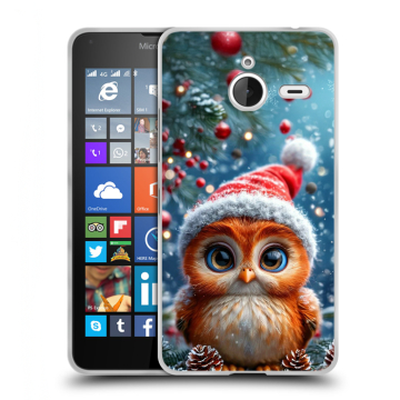 Пластиковый чехол на Microsoft Lumia 640 XL с принтом Новый год Пластиковый чехол на Microsoft Lumia 640 XL с принтом Новый год