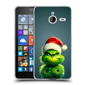 Пластиковый чехол на Microsoft Lumia 640 XL с принтом Новый год Пластиковый чехол на Microsoft Lumia 640 XL с принтом Новый год