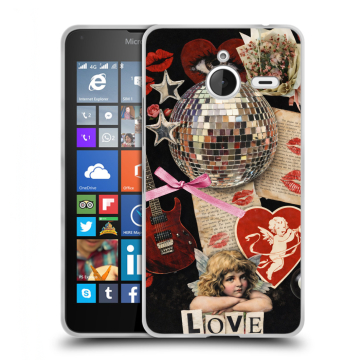 Пластиковый чехол на Microsoft Lumia 640 XL с принтом для девочек Пластиковый чехол на Microsoft Lumia 640 XL с принтом для девочек