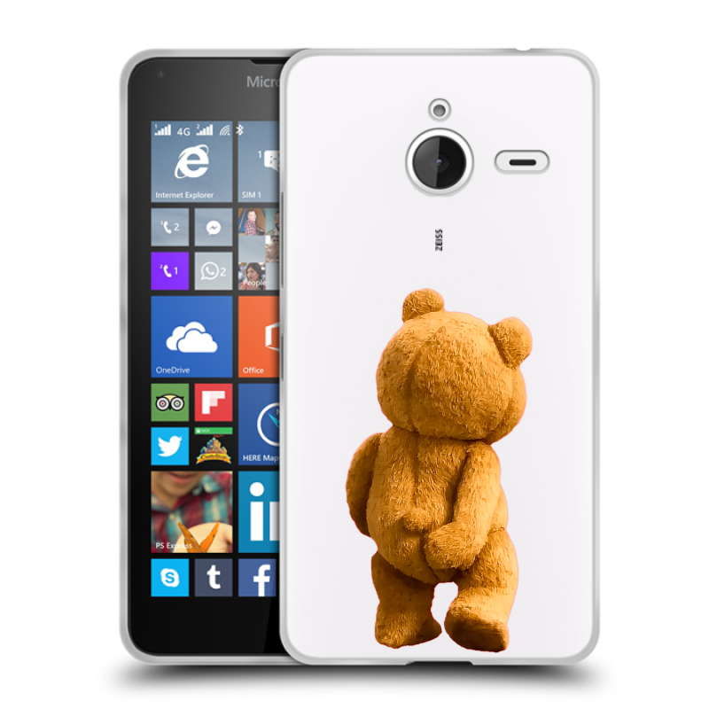 Пластиковый чехол на Microsoft Lumia 640 XL с принтом Медведь Пластиковый чехол на Microsoft Lumia 640 XL с принтом Медведь
