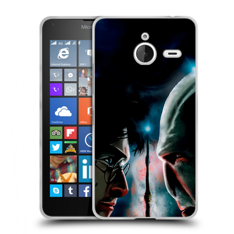 Пластиковый чехол на Microsoft Lumia 640 XL с принтом Гарри Поттер Harry Potter Пластиковый чехол на Microsoft Lumia 640 XL с принтом Гарри Поттер Harry Potter