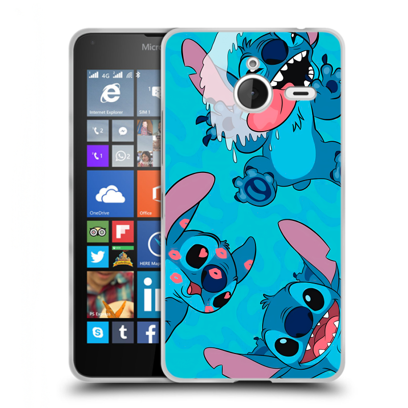 Пластиковый чехол на Microsoft Lumia 640 XL с принтом Лило и Стич Пластиковый чехол на Microsoft Lumia 640 XL с принтом Лило и Стич