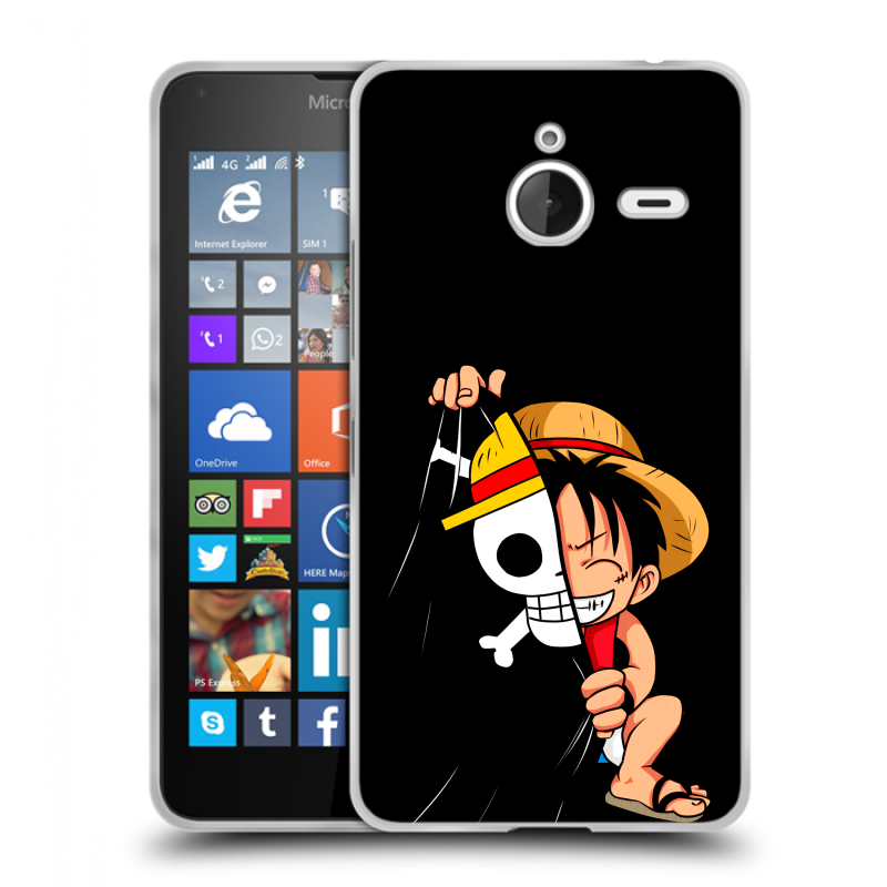 Пластиковый чехол на Microsoft Lumia 640 XL с принтом One Piece Ван Пис Пластиковый чехол на Microsoft Lumia 640 XL с принтом One Piece Ван Пис