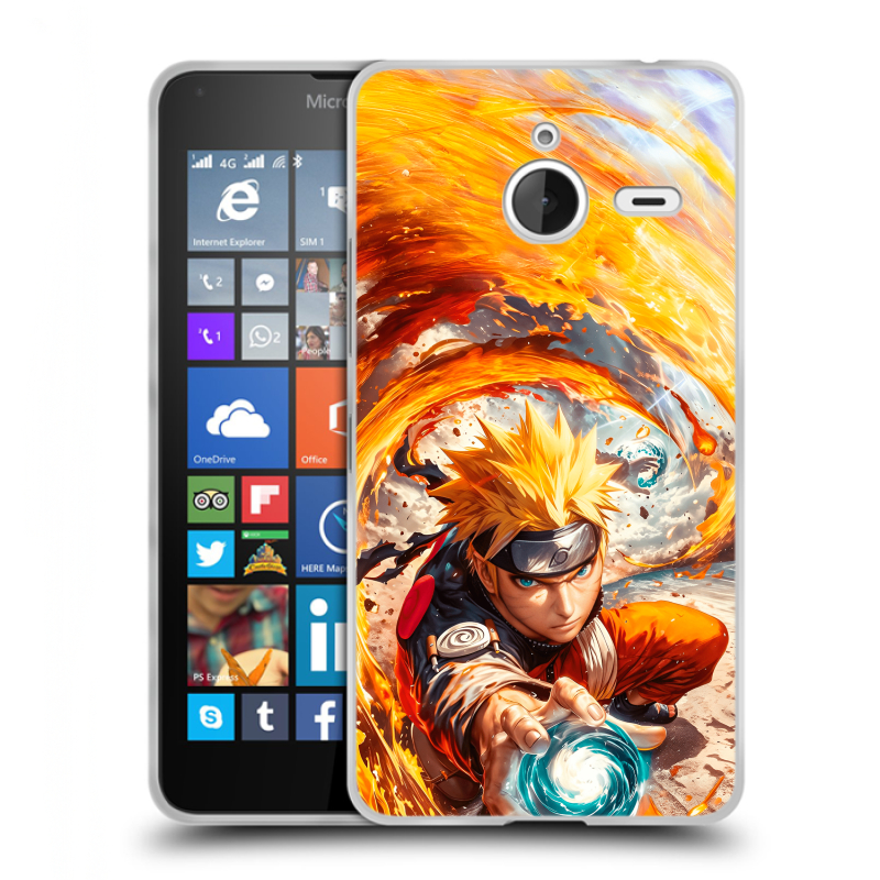 Пластиковый чехол на Microsoft Lumia 640 XL с принтом Аниме Наруто Naruto Пластиковый чехол на Microsoft Lumia 640 XL с принтом Аниме Наруто Naruto