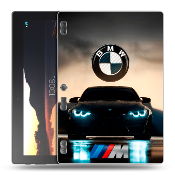 Силиконовый чехол на Lenovo Tab 2 A10 с принтом БМВ BMW