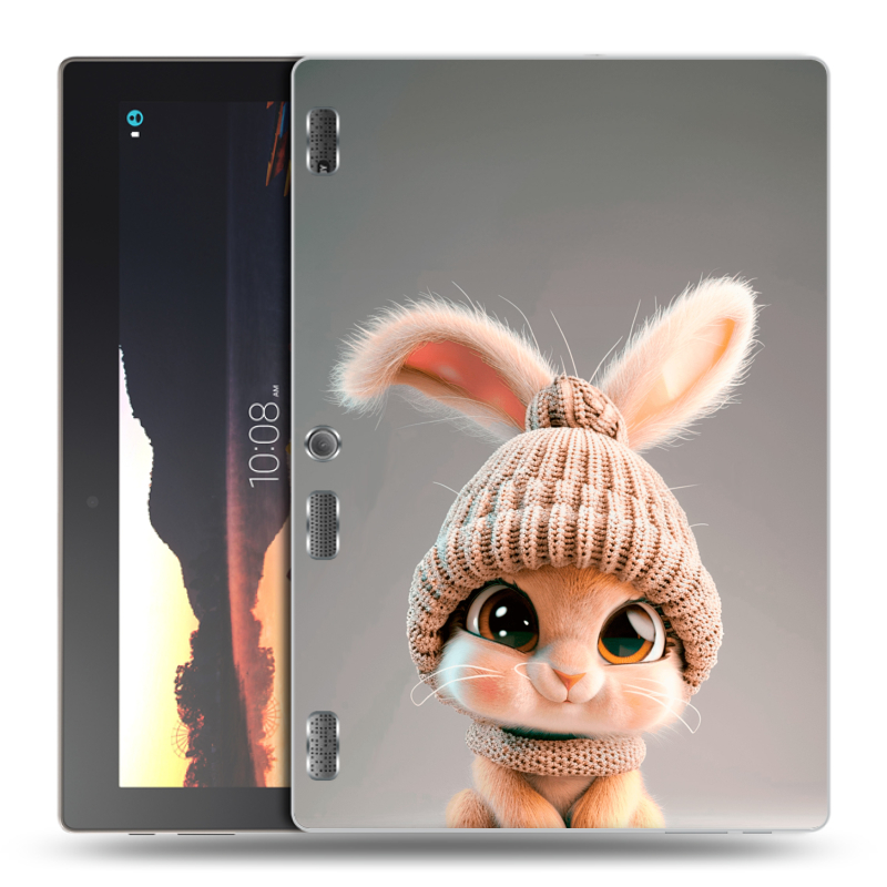 Силиконовый чехол на планшета Lenovo Tab 2 A10 с принтом Кролик Силиконовый чехол на планшета Lenovo Tab 2 A10 с принтом Кролик