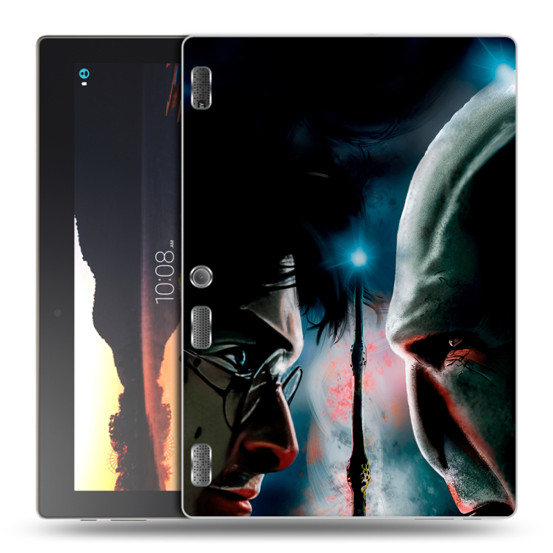 Силиконовый чехол на Lenovo Tab 2 A10 с принтом Гарри Поттер Harry Potter Силиконовый чехол на Lenovo Tab 2 A10 с принтом Гарри Поттер Harry Potter