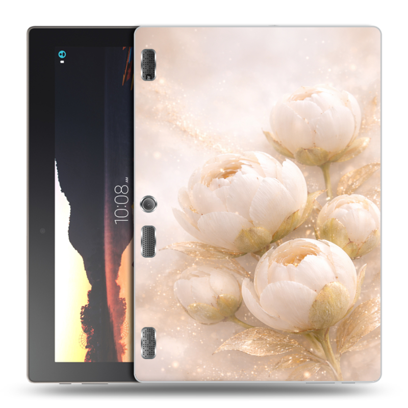 Силиконовый чехол на Lenovo Tab 2 A10 с принтом женский Силиконовый чехол на Lenovo Tab 2 A10 с принтом женский