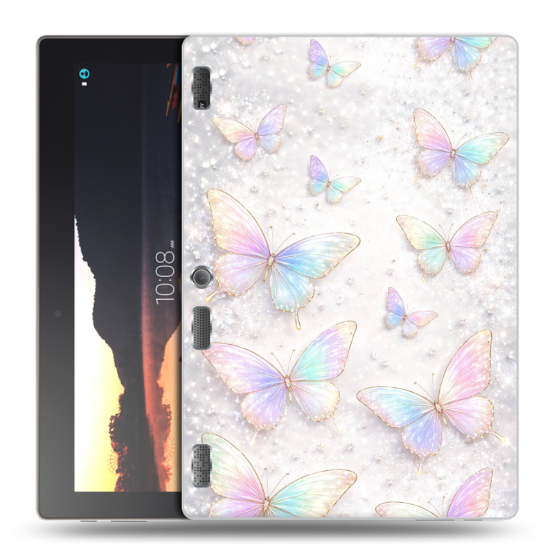 Силиконовый чехол на Lenovo Tab 2 A10 с принтом женский Силиконовый чехол на Lenovo Tab 2 A10 с принтом женский