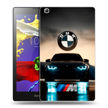 Силиконовый чехол на Lenovo Tab 2 A8 с принтом БМВ BMW Силиконовый чехол на Lenovo Tab 2 A8 с принтом БМВ BMW