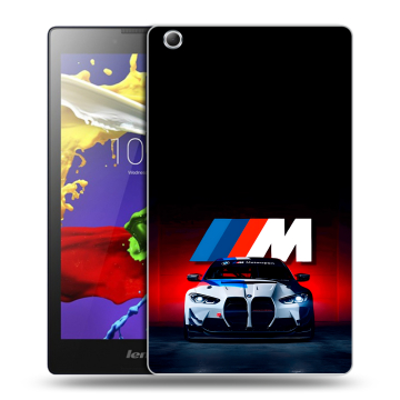 Силиконовый чехол на Lenovo Tab 2 A8 с принтом БМВ BMW Силиконовый чехол на Lenovo Tab 2 A8 с принтом БМВ BMW