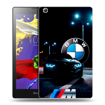 Силиконовый чехол на Lenovo Tab 2 A8 с принтом БМВ BMW Силиконовый чехол на Lenovo Tab 2 A8 с принтом БМВ BMW