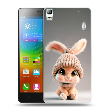 Силиконовый чехол на Lenovo A7000 с принтом Кролик Силиконовый чехол на Lenovo A7000 с принтом Кролик