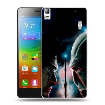 Силиконовый чехол на Lenovo A7000 с принтом Гарри Поттер Harry Potter