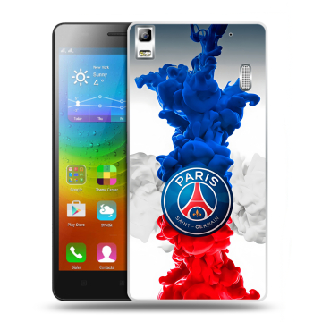 Силиконовый чехол на Lenovo A7000 с принтом PSG ПСЖ