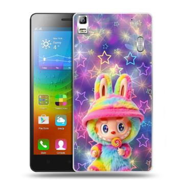 Силиконовый чехол на Lenovo A7000 с принтом Labubu Лабубу