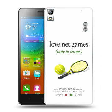 Силиконовый чехол на Lenovo A7000 с принтом для девочек