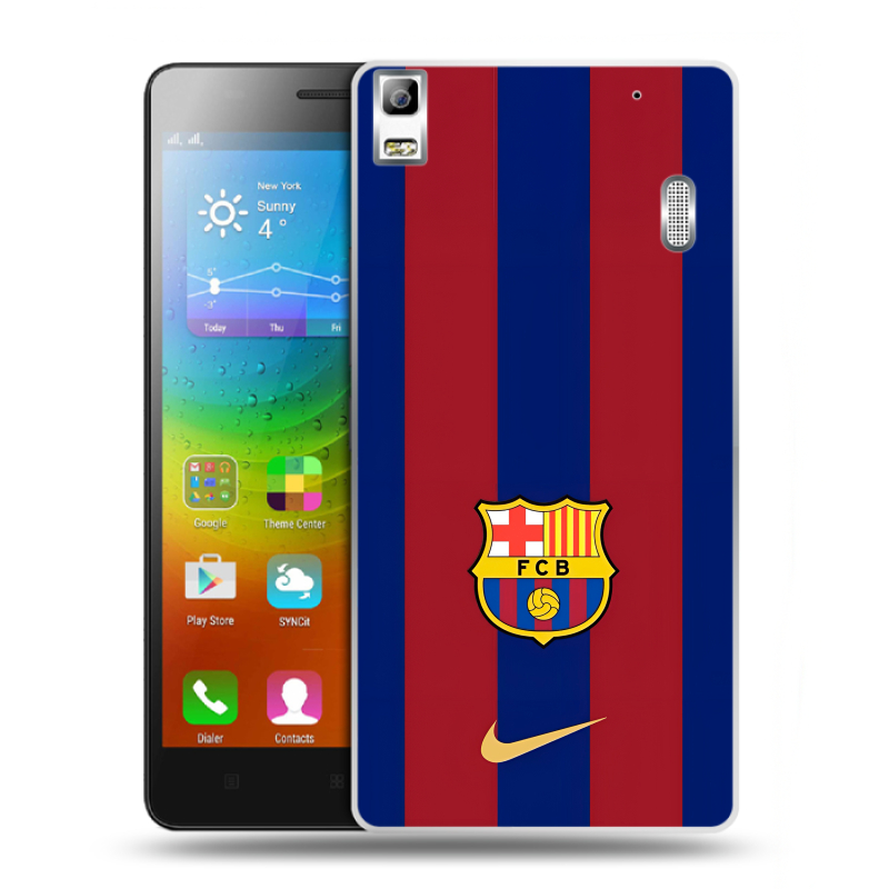 Силиконовый чехол на Lenovo A7000 с принтом Барселона Barcelona Силиконовый чехол на Lenovo A7000 с принтом Барселона Barcelona