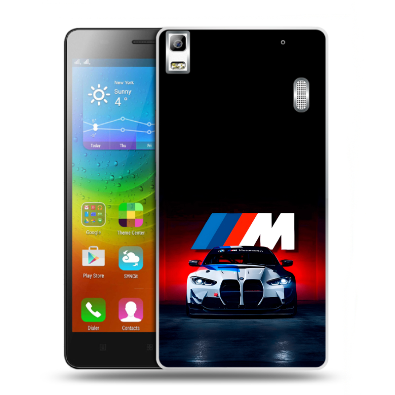 Пластиковый чехол на Lenovo A7000 с принтом БМВ BMW Пластиковый чехол на Lenovo A7000 с принтом БМВ BMW