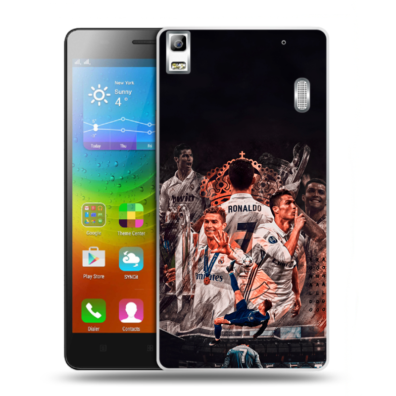 Пластиковый чехол на Lenovo A7000 с принтом Реал Роналдо Real Ronaldo Пластиковый чехол на Lenovo A7000 с принтом Реал Роналдо Real Ronaldo
