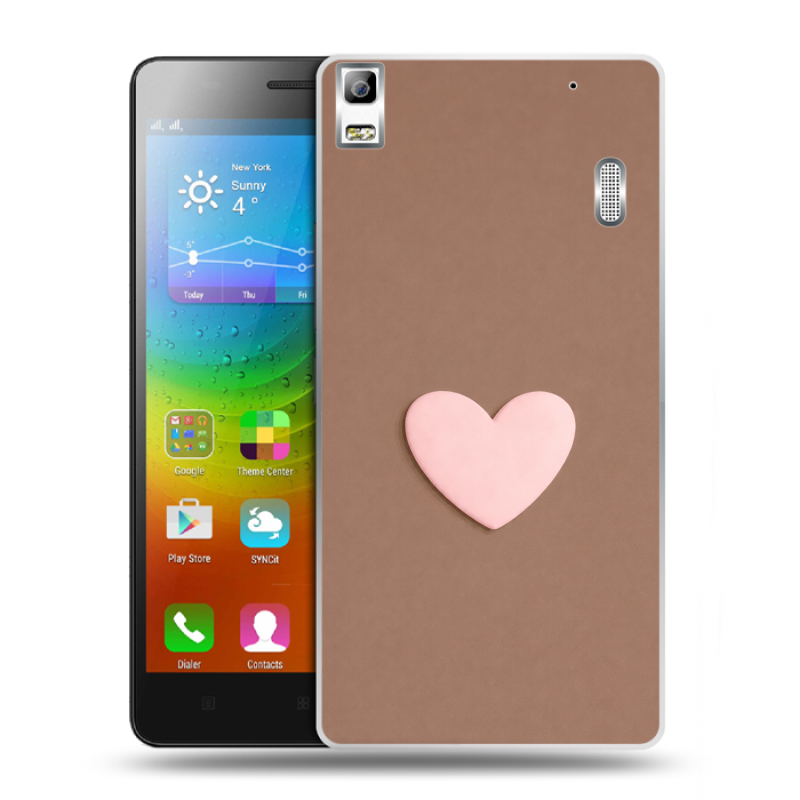 Силиконовый чехол на Lenovo A7000 с принтом женский Силиконовый чехол на Lenovo A7000 с принтом женский