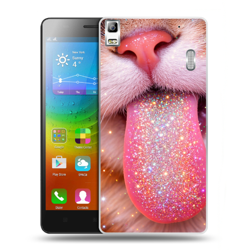 Силиконовый чехол на Lenovo A7000 с принтом для девочек Силиконовый чехол на Lenovo A7000 с принтом для девочек