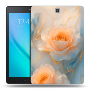 Силиконовый чехол на планшета Samsung Galaxy Tab A 9.7 с принтом Женский