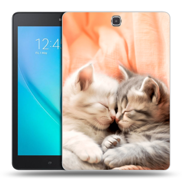 Силиконовый чехол на Samsung Galaxy Tab A 9.7 с принтом Котята Силиконовый чехол на Samsung Galaxy Tab A 9.7 с принтом Котята
