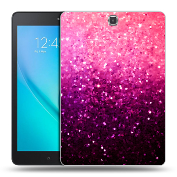 Силиконовый чехол на Samsung Galaxy Tab A 9.7 с принтом Блестки
