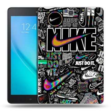 Силиконовый чехол на Samsung Galaxy Tab A 9.7 с принтом Найк