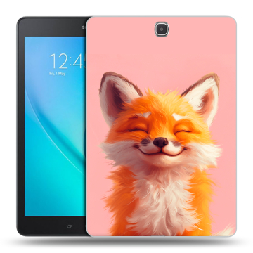 Силиконовый чехол на Samsung Galaxy Tab A 9.7 с принтом милая лиса Силиконовый чехол на Samsung Galaxy Tab A 9.7 с принтом милая лиса