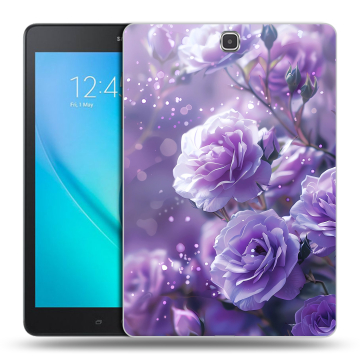 Силиконовый чехол на Samsung Galaxy Tab A 9.7 с принтом Розы цветы