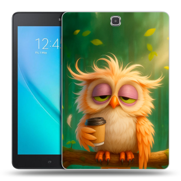 Силиконовый чехол на Samsung Galaxy Tab A 9.7 с принтом сова Силиконовый чехол на Samsung Galaxy Tab A 9.7 с принтом сова