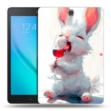 Силиконовый чехол на Samsung Galaxy Tab A 9.7 с принтом кролик зайчик