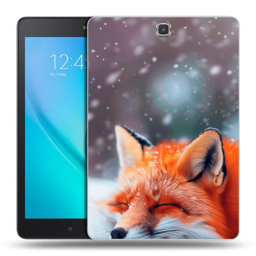 Силиконовый чехол на Samsung Galaxy Tab A 9.7 с принтом лиса Силиконовый чехол на Samsung Galaxy Tab A 9.7 с принтом лиса