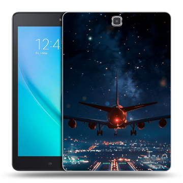 Силиконовый чехол на Samsung Galaxy Tab A 9.7 с принтом самолет Силиконовый чехол на Samsung Galaxy Tab A 9.7 с принтом самолет