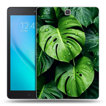 Силиконовый чехол на Samsung Galaxy Tab A 9.7 с принтом Листья Силиконовый чехол на Samsung Galaxy Tab A 9.7 с принтом Листья