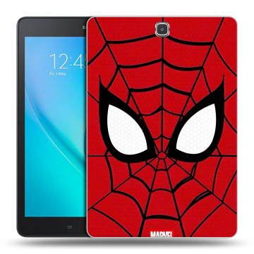 Силиконовый чехол на Samsung Galaxy Tab A 9.7 с принтом человек паук spiderman