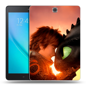 Силиконовый чехол на Samsung Galaxy Tab A 9.7 с принтом Как приручить дракона Силиконовый чехол на Samsung Galaxy Tab A 9.7 с принтом Как приручить дракона