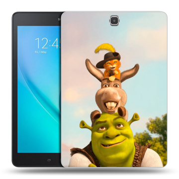 Силиконовый чехол на Samsung Galaxy Tab A 9.7 с принтом Шрек Shrek