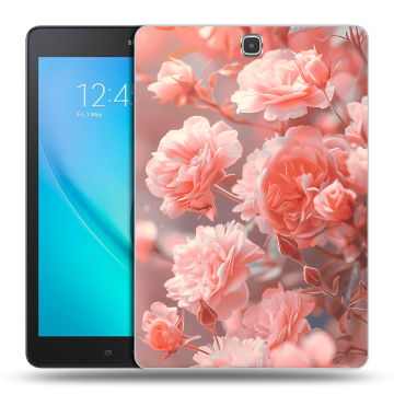 Силиконовый чехол на Samsung Galaxy Tab A 9.7 с принтом Розы цветы Силиконовый чехол на Samsung Galaxy Tab A 9.7 с принтом Розы цветы