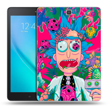 Силиконовый чехол на Samsung Galaxy Tab A 9.7 с принтом Рик и Морти Rick Morty Силиконовый чехол на Samsung Galaxy Tab A 9.7 с принтом Рик и Морти Rick Morty