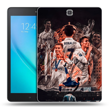 Силиконовый чехол на Samsung Galaxy Tab A 9.7 с принтом Реал Роналдо Real Ronaldo Силиконовый чехол на Samsung Galaxy Tab A 9.7 с принтом Реал Роналдо Real Ronaldo