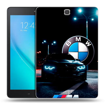 Силиконовый чехол на Samsung Galaxy Tab A 9.7 с принтом БМВ BMW