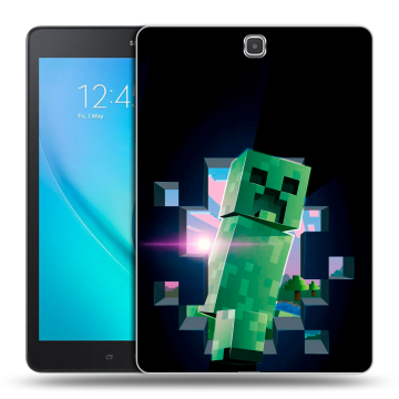 Силиконовый чехол на Samsung Galaxy Tab A 9.7 с принтом Майнкрафт Minecraft Силиконовый чехол на Samsung Galaxy Tab A 9.7 с принтом Майнкрафт Minecraft