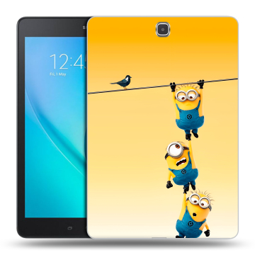 Силиконовый чехол на Samsung Galaxy Tab A 9.7 с принтом Миньоны Силиконовый чехол на Samsung Galaxy Tab A 9.7 с принтом Миньоны