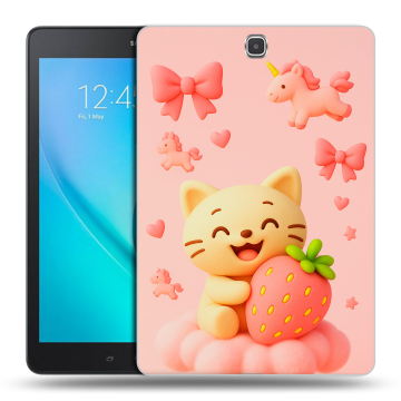 Силиконовый чехол на Samsung Galaxy Tab A 9.7 с принтом для девочек